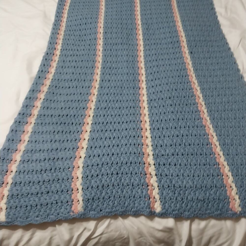 Handmade Crochet Afghan Blanket